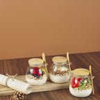 Overnight Oats Glass Container