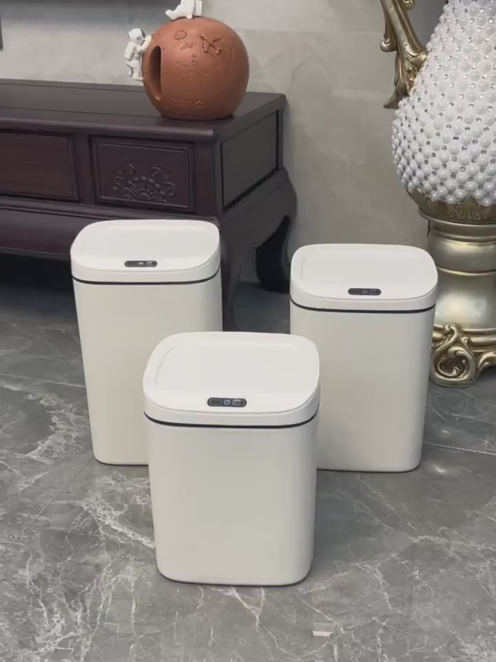 Smart Sensor Trash Can with Odor Control