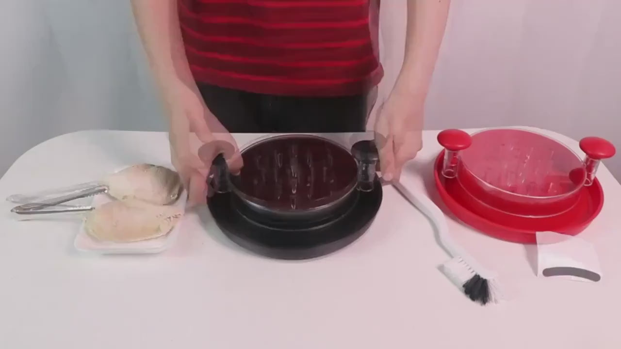 Chicken Shredder Pro Black with Clear Lid