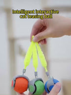 USB Rechargeable LED Rolling Cat Ball